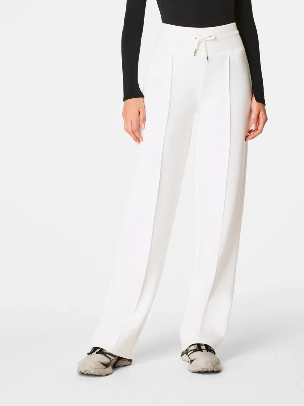 Spanx Wide Leg Pant XS Power White